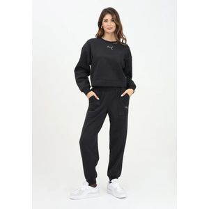 Puma, Sport, Dames, Zwart, XS, Sportieve Loungewear Set