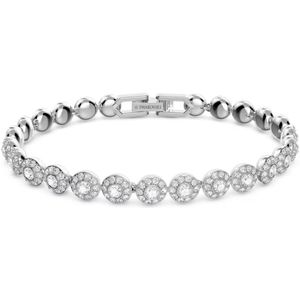 Swarovski, Accessoires, Dames, Grijs, ONE Size, Tijdloze elegantie kristallen armband