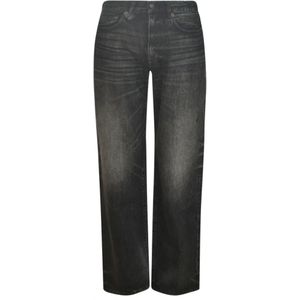 R13, Slim-fit Jeans Zwart, Dames, Maat:W26