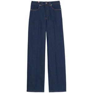 Ines De La Fressange Paris, Jeans, Dames, Blauw, W24, Katoen, Jean Mara brut x Notify - Jean Mara brut x Notify -