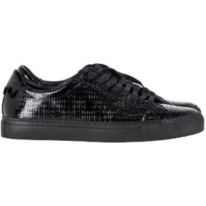 Givenchy Pre-owned, Pre-owned, Heren, Zwart, 41 EU, Leer, Pre-owned Leather sneakers