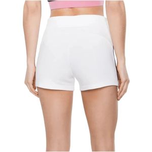 Puma, Korte broeken, Dames, Wit, S, Katoen, Power Tape Shorts