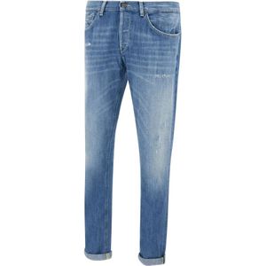Dondup, Jeans, Heren, Blauw, W35, Modieuze Jeans