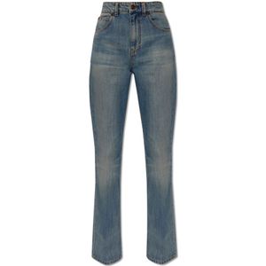 Victoria Beckham, Jeans, Dames, Blauw, W26, Jeans met rechte pijpen