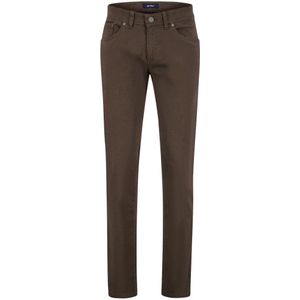 Gardeur, Bruine Denim Slim Fit Jeans Bruin, Heren, Maat:W36 L34