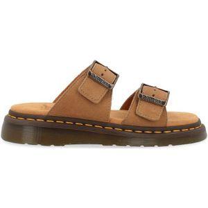 Dr. Martens, Savannah Tan Tumbled Nubuck Laarzen Bruin, Heren, Maat:36 EU