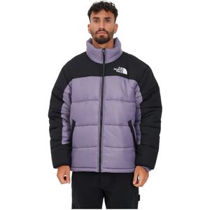 The North Face, Lichtpaarse Herenjas met Waterdicht Materiaal en Ganzendonsvulling Paars, Heren, Maat:M