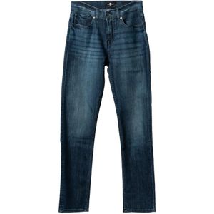 7 For All Mankind, Tijdloze Slimmy Fit Jeans Blauw, Heren, Maat:5XL