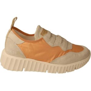 Pedro Miralles, Schoenen, Dames, Oranje, 40 EU, Suède, Sneakers