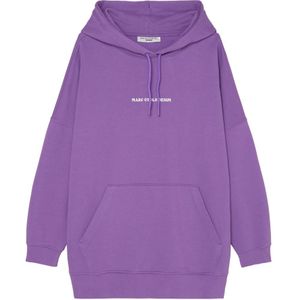 Marc O'Polo, Sweatshirts & Hoodies, Dames, Paars, 2Xs/Xs, Katoen, Oversized hoodie