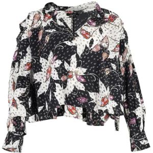 Isabel Marant Pre-owned, Pre-owned, Dames, Veelkleurig, S, Pre-owned Silk tops