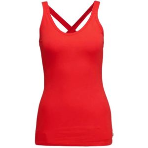 10Days, Tops, Dames, Rood, S, Rode Cross Back Tank Top