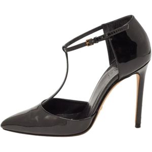 Gucci Vintage, Tweedehands Pumps Zwart, Dames, Maat:36 EU