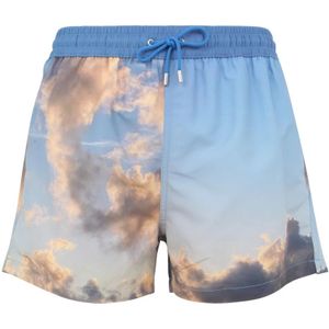 PS By Paul Smith, Cloud Zwemshorts voor Heren Blauw, Heren, Maat:S