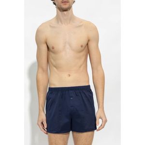 Hanro, Ondergoed, Heren, Blauw, S, Katoen, Katoenen boxershorts