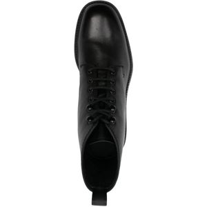 Officine Creative, Schoenen, Heren, Zwart, 41 EU, Leer, Veterschoenen van leer