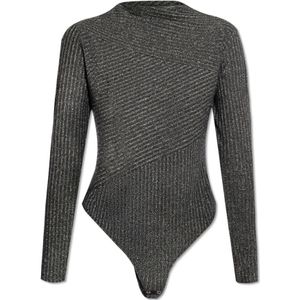 AllSaints, Tops, Dames, Grijs, S, Gia rex bodysuit