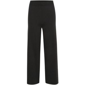 Part Two, Wijde broek Zwart, Dames, Maat:M