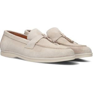 Notre-v, Schoenen, Dames, Beige, 42 EU, Leer, Dames Loafers 179