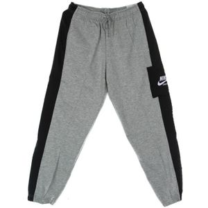 Nike, Heritage Fleece Joggingbroek Grijs, Dames, Maat:L