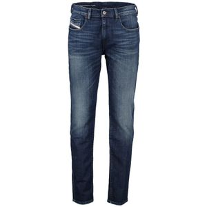 Diesel, Jeans, Heren, Blauw, W32 L32, Katoen, Donkerblauwe Zomer Jeans 5-Pocket Model