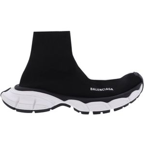 Balenciaga, Schoenen, Heren, Zwart, 40 EU, Heren 3Xl Sock Knit Zwart