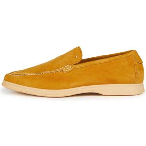 Boggi Milano, Suède Loafers Geel, Heren, Maat:46 EU