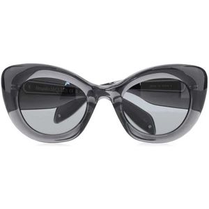 Alexander McQueen, Accessoires, Dames, Grijs, ONE Size, Stijlvolle zonnebril voor vrouwen