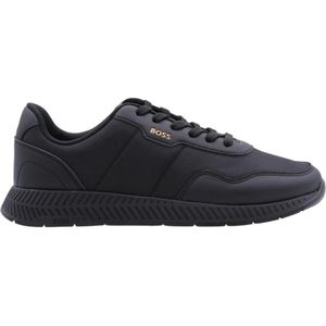 Hugo Boss, Schoenen, Heren, Zwart, 43 EU, Populierenstraat Heren Sneaker