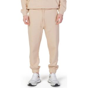 Hugo Boss, Broeken, Heren, Beige, M, Katoen, Heren Sportbroek