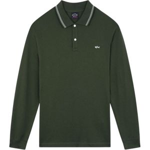 Paul & Shark, Tops, Heren, Groen, M, Katoen, Polo Shirts