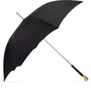 Alexander McQueen, Accessoires, unisex, Zwart, ONE Size, Paraplu met decoratief handvat