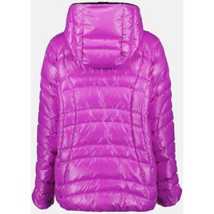 Moncler, Jassen, Dames, Roze, S, Nylon, Gewatteerde capuchonjas