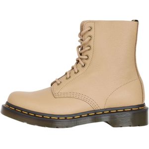 Dr. Martens, Beige Savannah Tan Leren Laarzen Beige, Dames, Maat:38 EU