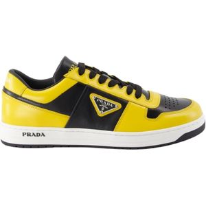 Prada, Downtown Manden Zwart, Heren, Maat:43 1/2 EU