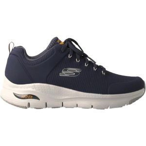 Skechers, Blauwe Arch Fit Sportschoenen voor Heren Blauw, Heren, Maat:40 EU