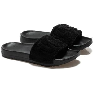 Ugg, Schoenen, Dames, Zwart, 42 EU, Wol, Mahalia Dames Slides Zwart Wol