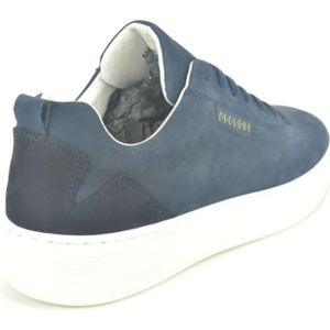 Cycleur de Luxe, Schoenen, Heren, Blauw, 41 EU, Blauwe Nubuck Sneaker