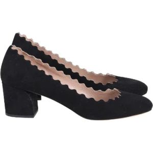 Chloé Pre-owned, Tweedehands Pumps Zwart, Dames, Maat:37 EU