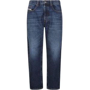 Diesel, Jeans, Heren, Blauw, W30, 2010 D-Macs Slim-fit Jeans