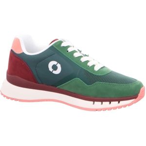 Ecoalf, Groene Casual Synthetische Sneakers met 4 cm Rubberen Zool Groen, Dames, Maat:38 EU