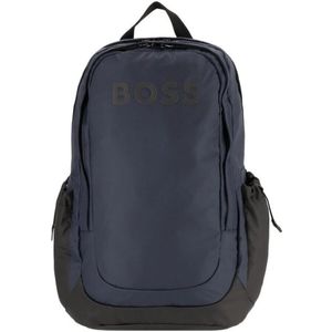 Hugo Boss, Tassen, Heren, Blauw, ONE Size, Backpacks