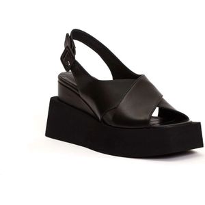 Elena Iachi, Schoenen, Dames, Zwart, 38 EU, Wedges