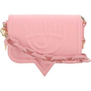 Chiara Ferragni Collection, Tassen, Dames, Roze, ONE Size, Crossbody zak