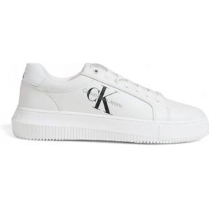 CALVIN KLEIN JEANS Leren Sneakers Wit