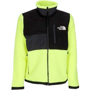 The North Face, Sport, Heren, Geel, L, Polyester, Gele Sherpa Fleece Jas Mannen