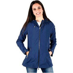 Ciesse Piumini, Jassen, Dames, Blauw, L, Polyester, Lichte jas