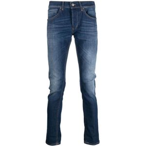Dondup, Jeans, Heren, Blauw, W30, Denim, 800 BLU 5-Pocket Jeans