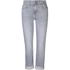 7 For All Mankind, Jeans Grijs, Dames, Maat:W26