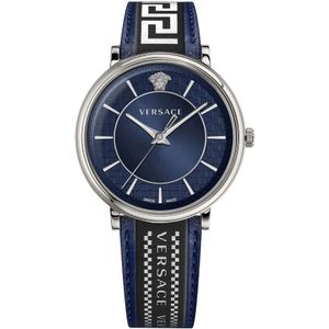 Versace, Watches Grijs, Heren, Maat:ONE Size